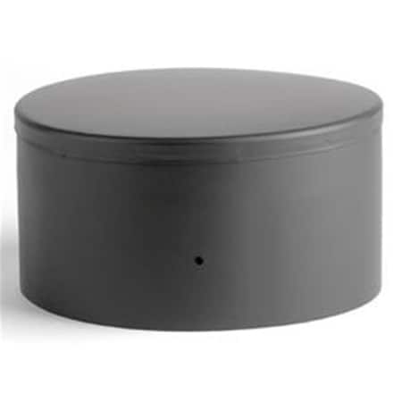 Cd Selkirk Corporation 2717 7 Inch Heat-fab 22-ga Welded Black Stovepipe Tee Cover 21194